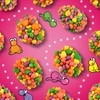 NERDS Gummy Clusters, Candy, Rainbow, Crunchy and Gummy, Back To