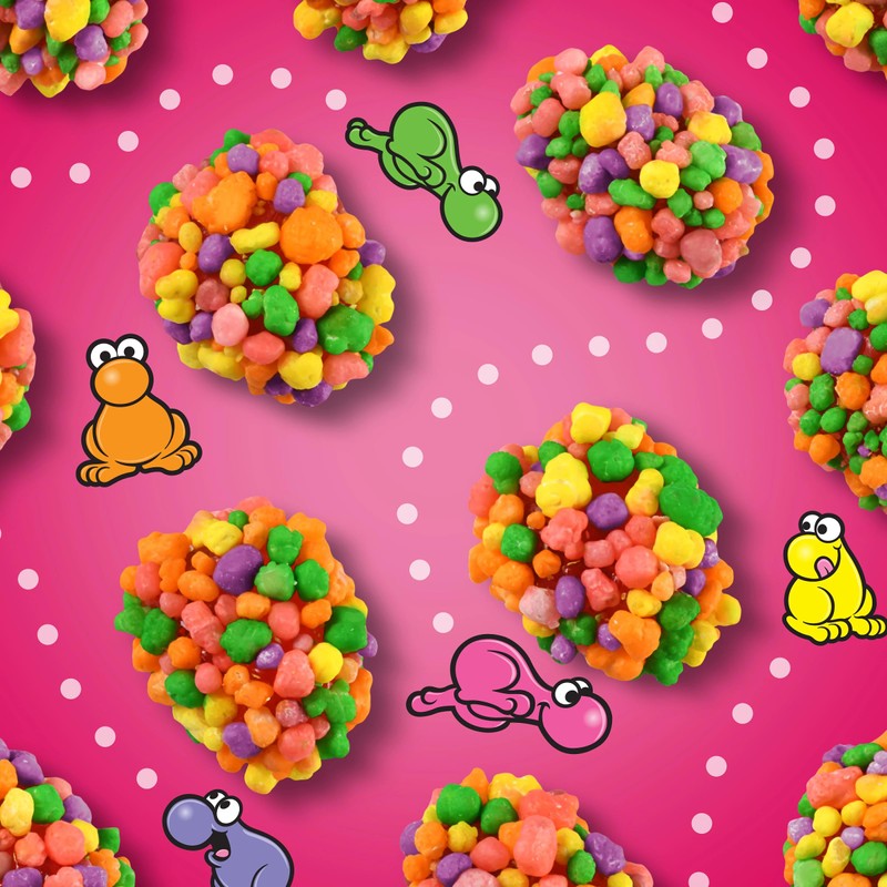 NERDS Gummy Clusters, Candy, Rainbow, Crunchy and Gummy, Back To