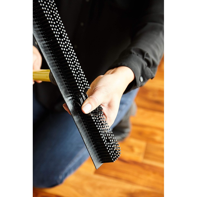 FURemover PRO Pet Hair Rubber Broom with Squeegee, 58” Telescopic