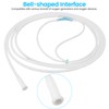 7ft Reusable Oxygen Tubing, Soft, Kink-Resistant, Lightweight Nasal Cannula for