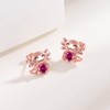 925 Sterling Silver Axolotl Stud Earrings for Women 1-12 Month