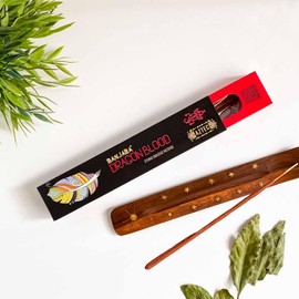 Aromasenses. - Banjara Incense Sticks, 15 g, Complete Box of 12 Boxes of 15 g (Dragon Blood)