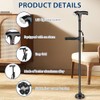 Folding Walking Cane with LED Light, Adjustable Collapsible Standing Canes