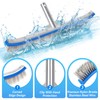 18-Inch Heavy Duty Pool Brush – Stainless Steel Wire &