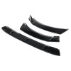 dtouch Front Bumper Lip Splitter Chin Spoiler Glo Black For