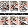 LOOGU Camouflage Nets - Ideal for Camping Hunting with Parasol