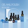 MTSSII Cat Eye Gel Nail Polish Set, 8 Colors, UV/LED