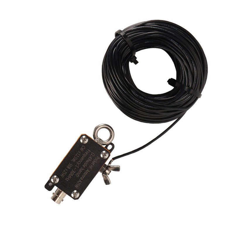 Portable HF End Fed Antenna 1‑30MHZ FE8 CW SSB 1:49