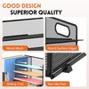 DALTACK Mesh Desk Organizer, 5-Tier Paper Letter Tray with File