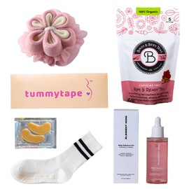 Rumbly 3rd Trimester Mom-to-Be Essentials Box - Gift for Expecting Moms - Care Package with Essential New Mommy Items & Pregnancy Must-Haves T3