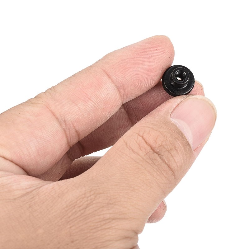uxcell Knurled Thumb Nuts, 10Pcs M3 x 11 x 6mm