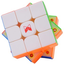 Bukefuno QY Toys Tornado V3 M 3x3 Magnetic Magic Cube Speed Magic Cube 3x3x3 Tornado Stickerless Magnetic Cube Puzzle (Standard)