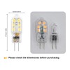 G4 LED Bulb, 12V Bi Pin 20W Halogen Bulb Replacement,