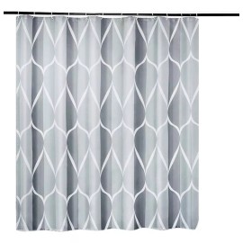 MARZSEFLO Cortina De Baño Gris Impermeable Y De Secado Rápido