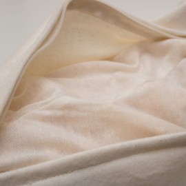 Herb Pillow 30 x 20 cm, Organic Cover Flannel + Organic Natural Inlet, Scented Cushion, 8 Herb Cushions with Sage, Anise, Chamomile, Peppermint, Thyme, Rosemary, Melissa, Lavender