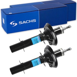 2x Sachs 315087 Front Axle Shock Absorbers for Bora (1J2) Year of Manufacture 10/98-09/05