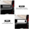 RT-TCZ Center Console Trim Cover Dashboard Control Panel Cover Decorative
