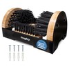 Toughty Boot Scrubber - Heavy-Duty All-Weather Shoe Cleaner with Scraper