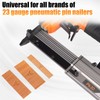 KIMSING 23 Gauge 3/4-inch (20mm) Copper Coating Micro Pin Nails