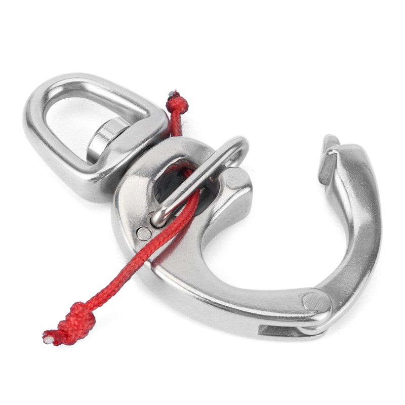 Boat Fast Eye Snap Hook 316 Stainless Steel 360° Rotation