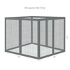 Gazebo Universal Replacement Mosquito Netting, 10' x 10' Outdoor Mesh