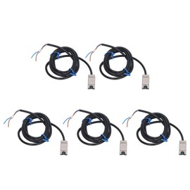 5Pcs Magnetic Switch Sensor 2 Wire Normally Open Proximity Sensor 100mA AC DC 5‑240V
