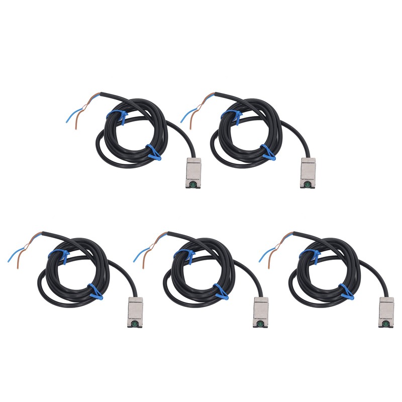 5Pcs Magnetic Switch Sensor 2 Wire Normally Open Proximity Sensor