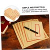 1 set Stationery Envelopes Vertical Line Note Letters Greeting Cards