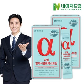 Nature Dream Real Alpha Cyclodextrin 3g 14 sachets 2 boxes Alpha CD Zero Powder / 네이처드림 리얼 알파시클로덱스트린 3g 14포 2박스  알파CD 제로파우더