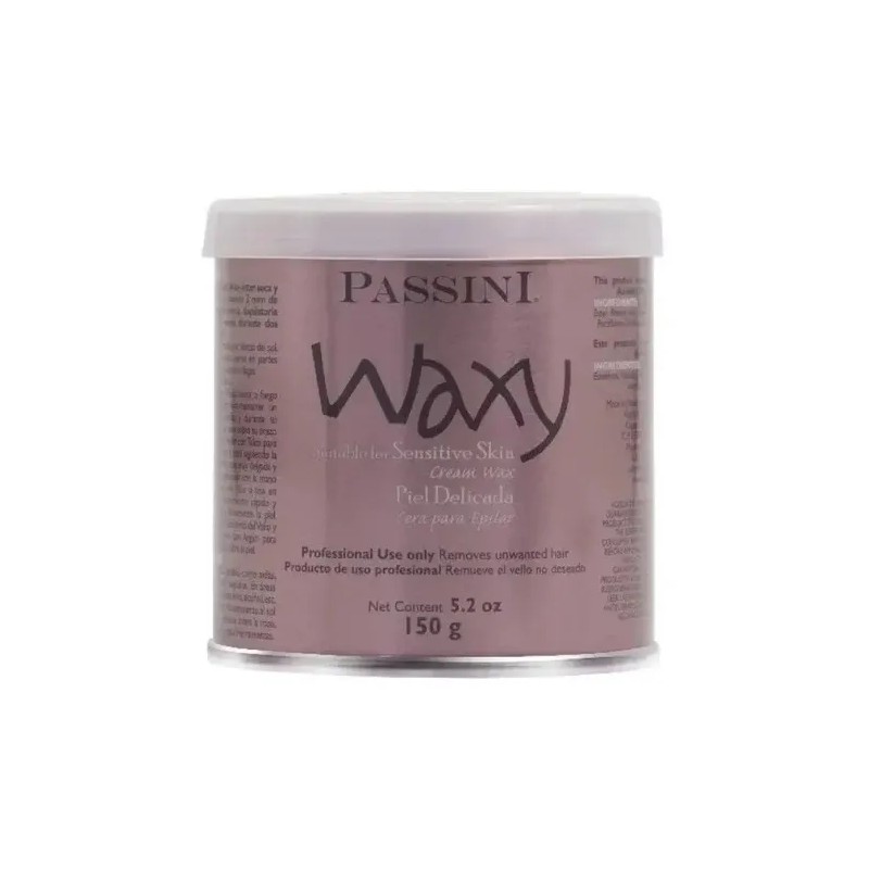 Passini Waxy Cera Depiladora +regalo Telas Piel Sensible 150
