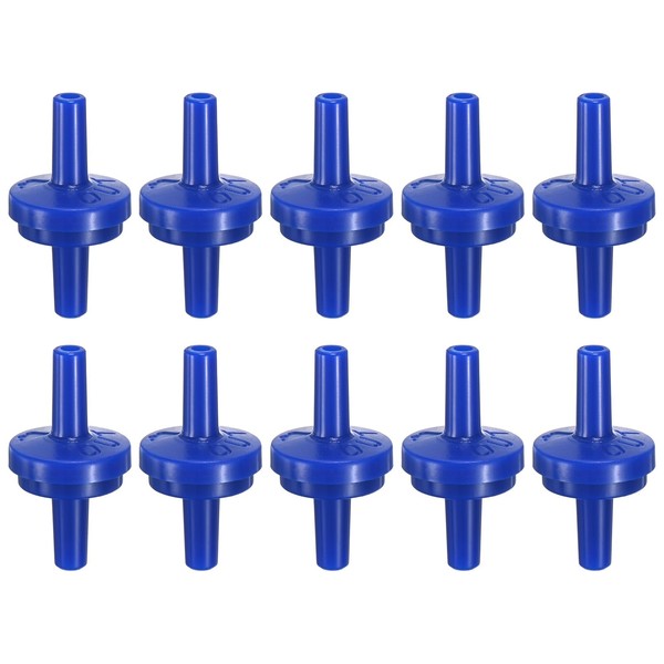 M METERXITY 10-Pack Aquarium Air Check Valve, Plastic One Way