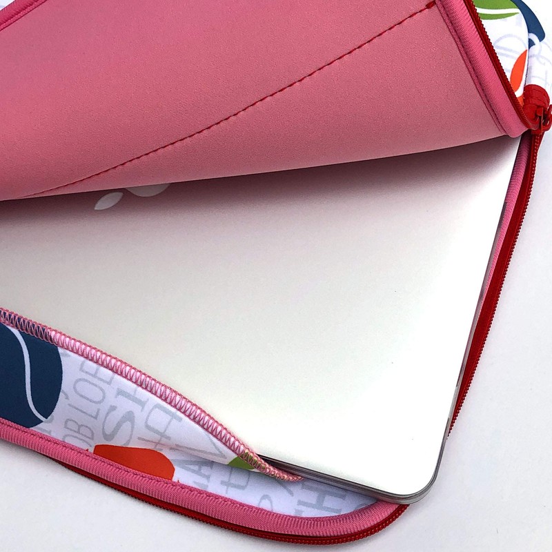 Passion for Tennis Collection 12.5"x10" Laptop Sleeve (Neoprene Laptop Sleeve)