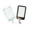 2 Pcs Kpop Photocard Holder Keychain Cute Cartoon Animal ID