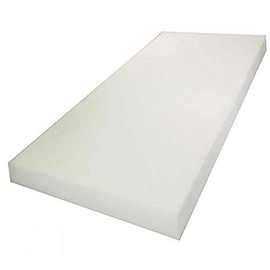 Mybecca 5H x 24W x 72L Regular Density Soft Firm Upholstery Foam Sheet for Seat Replacement, Cross-Sectional Cushion Pad, Foam Padding, Boat Seat, Benches & Auto Car Seats