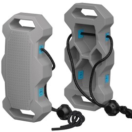 Cerumute Boat Fenders, Boat Bumpers for Docking Upgraded Boat Dock Bumpers for Pontoon Boat, Bass Boat and Jon Boat,Gray 2 Pcs