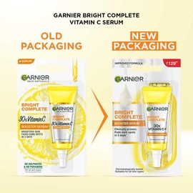 Garnier Skin Naturals Brightening And Anti-Dark Spots Bright Complete Vitamin C Booster Serum (7ml)