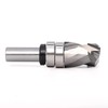 Sinoprotools Spiral Cutter 8 mm Shaft Up-Down Cut, Solid Carbide