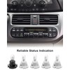 QAGGUM A/C Control Dash Panel Light Bulb Fit for Honda