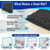 MAYSHINE Chenille Bath Mat, Non Slip Bathroom Mat for Bathroom,