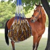 WEISGJA 3 PCS Slow Feed Hay Bag Hay Net for