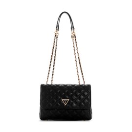 GUESS Giully II Compound Convertible Flap Bag Black