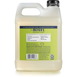 MRS. MEYER'S CLEAN DAY Liquid Hand Soap Refill, Lemon Verbena and Basil, Variety Pack 33 FL Oz Each