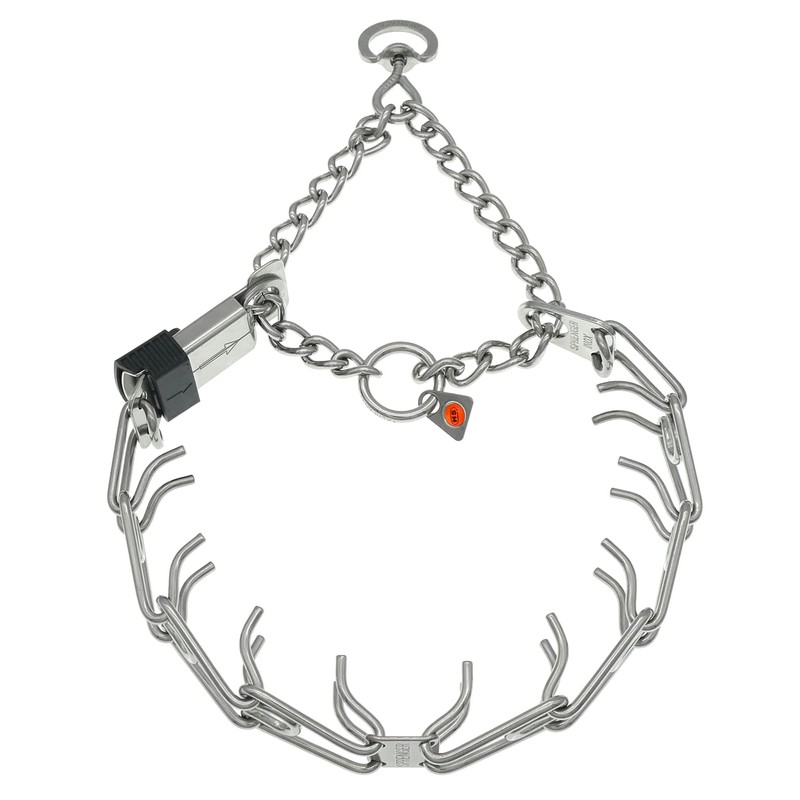Herm Sprenger Prong Dog Collar with Quick Release ClicLock Buckle
