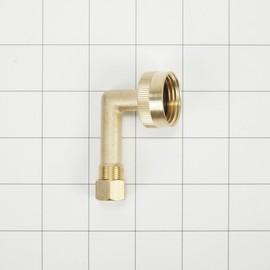 Whirlpool W10278635RP Braided Hose and Connector, 3/8 x 3/4, 6 Feet