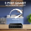 STRONG SW5000M | 5-Port Switch Gigabit Ethernet in Metal |