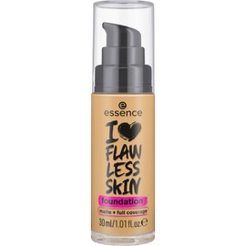essence cosmetics essence I LOVE FLAWLESS SKIN foundation, Nr. 40, Nude, langanhaltend, mattierend, sofortiges Ergebnis, matt, vegan, ?lfrei, UVA- und UVB-Filter + SPF 20, ohne Parf1m, 1er Pack (30ml)