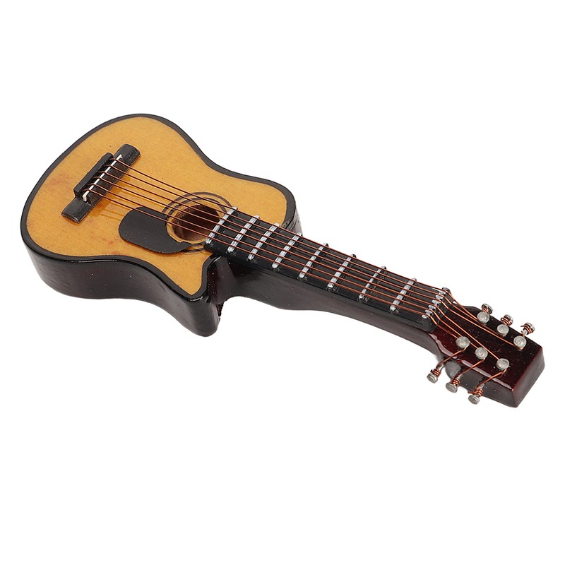 Miniature Guitar Replica Refrigerator Magnet Resin Mini Musical Instrument Fridge