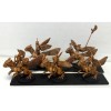 Battle Valor Games 15mm Fantasy Hawkmen Cavalry with Bows on