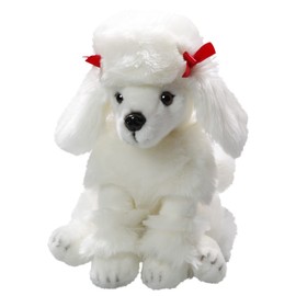 Carl Dick Poodle white, 11 inches, 28cm, Plush Toy, Soft Toy 3501