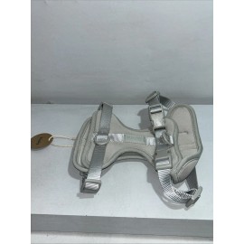 DO&G New No Pull Lightweight Dog Harness Grey/Silver, Small & Adjustable